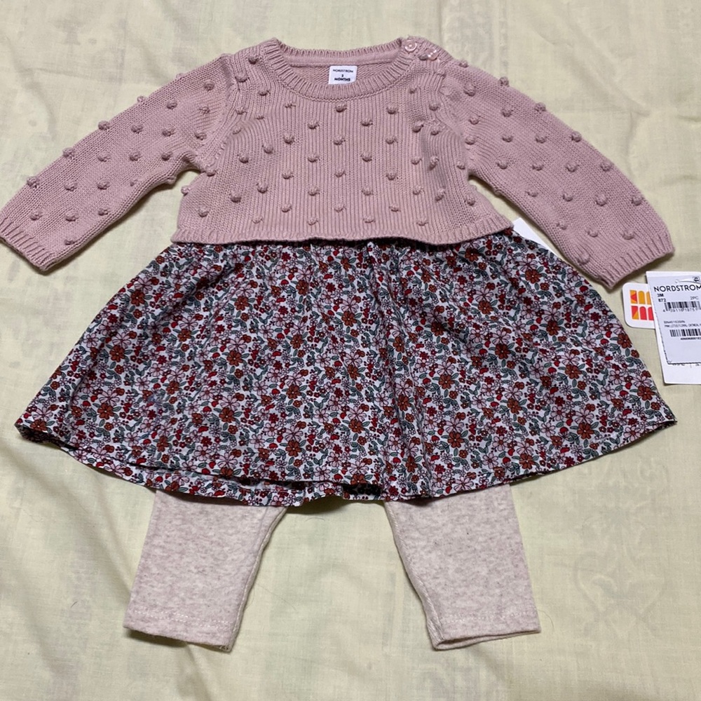 NWT. Nordstrom Adorable 2-Piece Set